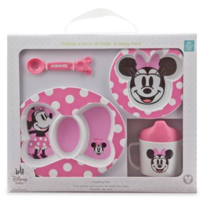 ฮ Feeding Minnie Mouse set for baby