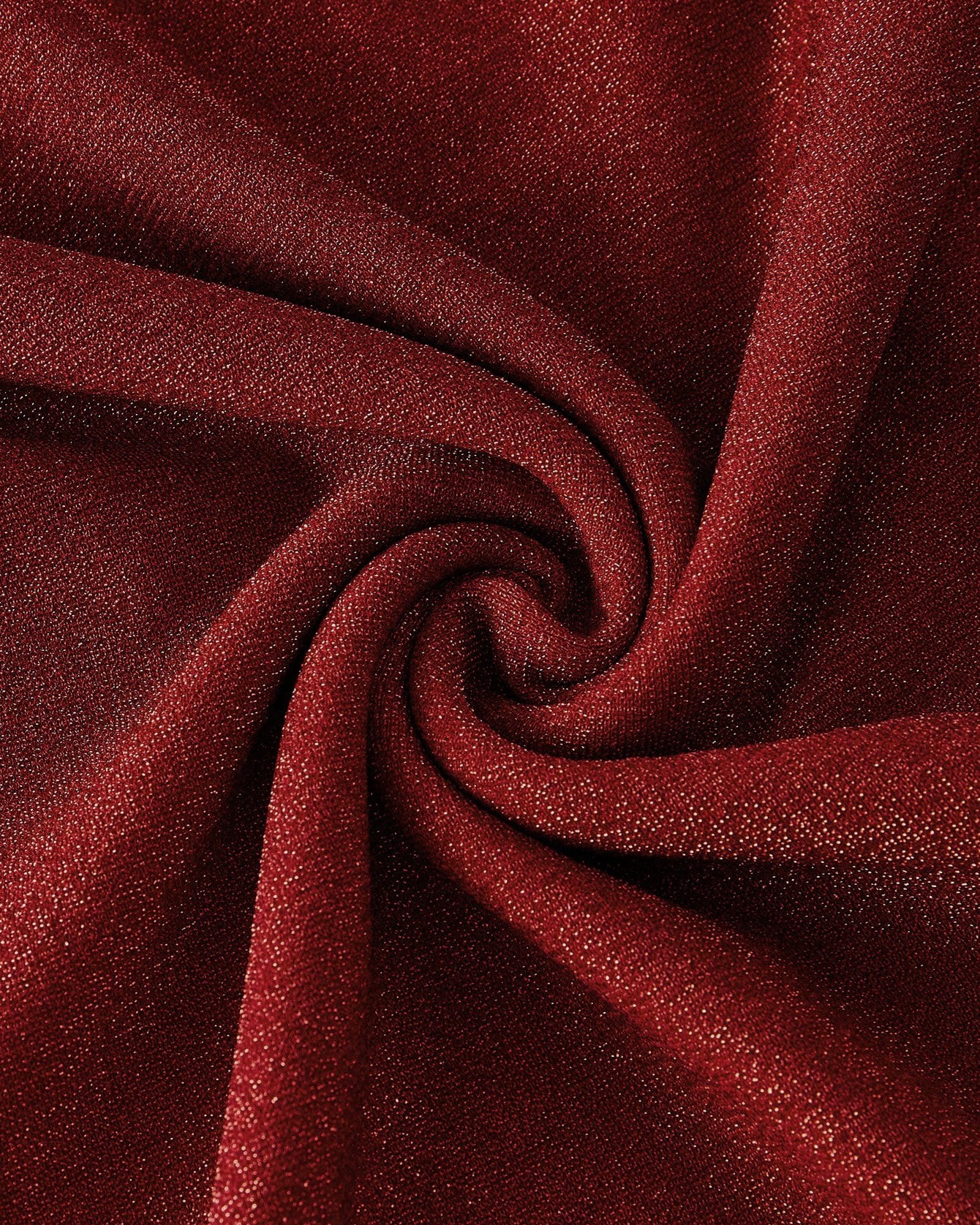 เดรสแฟชั่น แม็กซี่เดรสเสื้อแขนยาวคอวี ดีเทลด้านนอกเป็นคอถ่วง กระโปรงทรงสอบผ่าข้าง