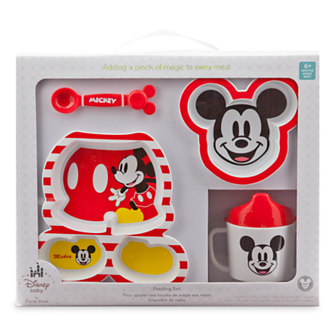z Feeding Mickey Mouse set for baby