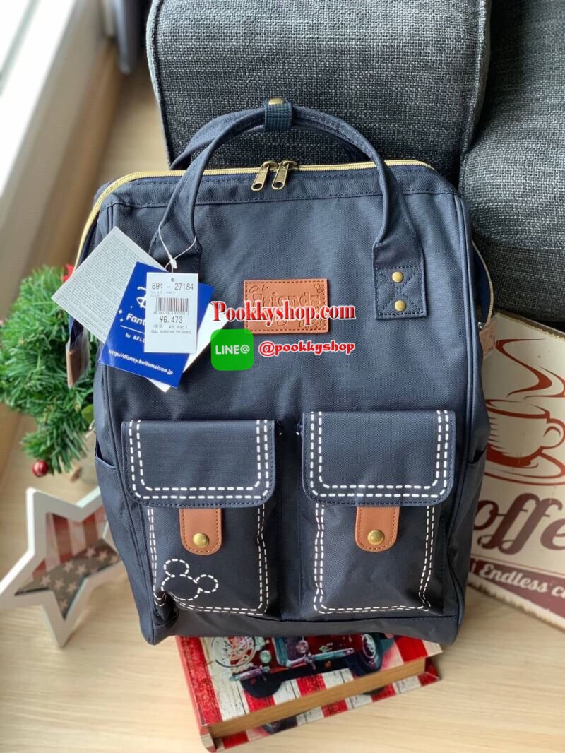 Belle Maison's Disney Fantasy Bags! รุ่น Classic Backpack จากBellemaison แห่งเดียวในประเทศญี่ปุ่น มีรูปโฉมและสไตล์ใช้งานคล้ายแบรนด์ Anello แต่งแต้มสีสันและลวดลายเพิ่มเติมลงบนกระเป๋าจากเหล่าการ์ตูนของดิสนีย์ เป็นรุ่นลิมิเตทสุดๆที่ออกมาไม่บ่อยเลยคร้า!!