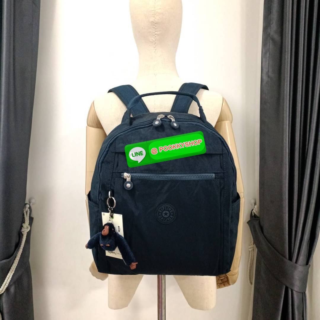 KIPLING Micah BACKPACK กระเป๋าเป้สะพายหลังขนาดใหญ่ จุของได้เยอะมาก Collection ใหม่ล่าสุดจาก KIPLING วัสดุ Nylon+polyester สามารถเป็นได้ทั้งกระเป๋าไปเรียน หรือ ท่องเที่ยวได้