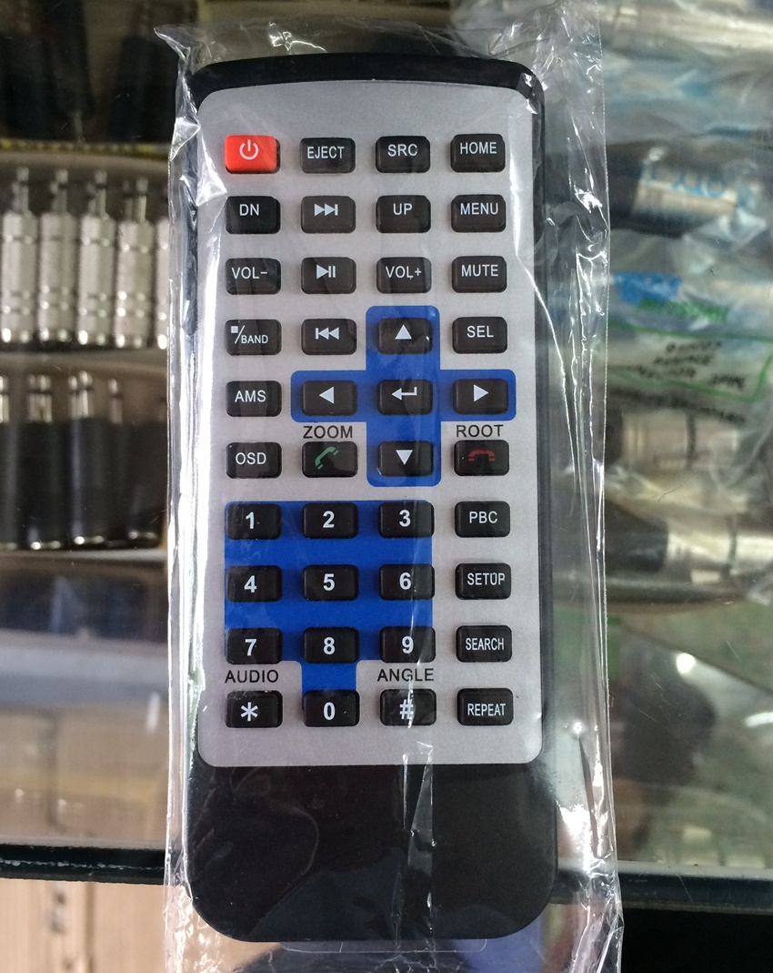 รีโมทของ วิทยุติดรถยนต์ 2 DIN ขนาด 6.5 นิ้ว ยี้ห้อ CALTAN