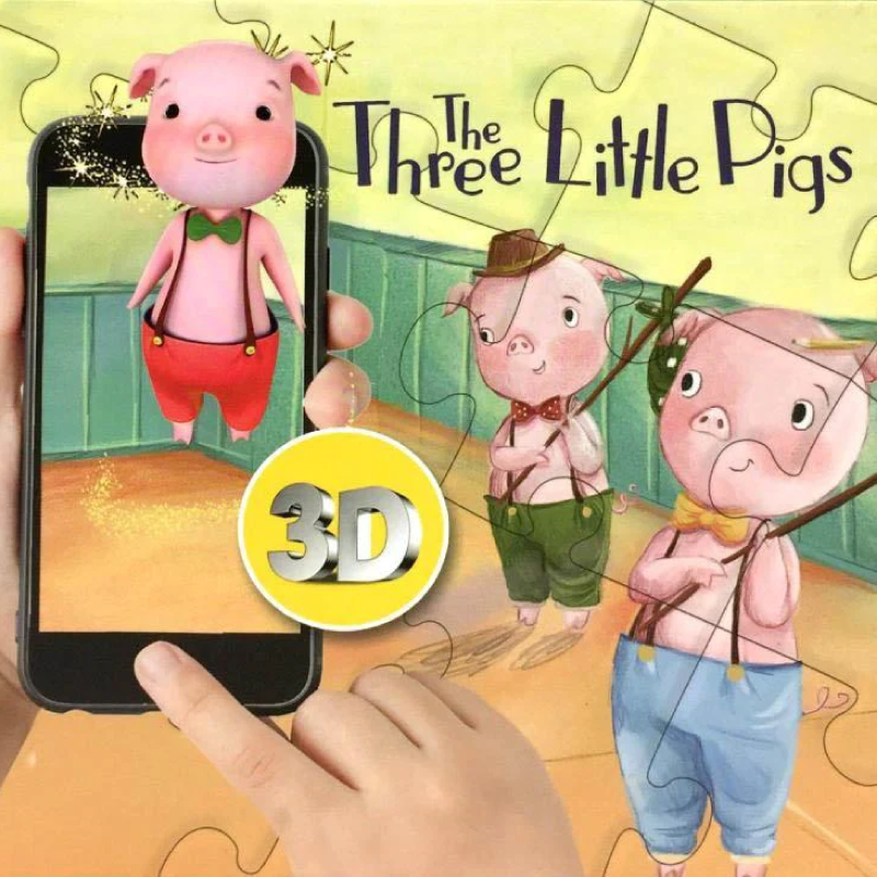 นิทานภาษาอังกฤษ Storybook and Come-To-Life Book