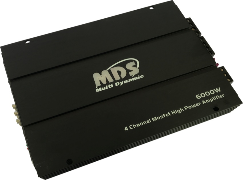 เพาเวอร์แอมป์รถยนต์ 4 CH 6000W ยี้ห้อ MDS