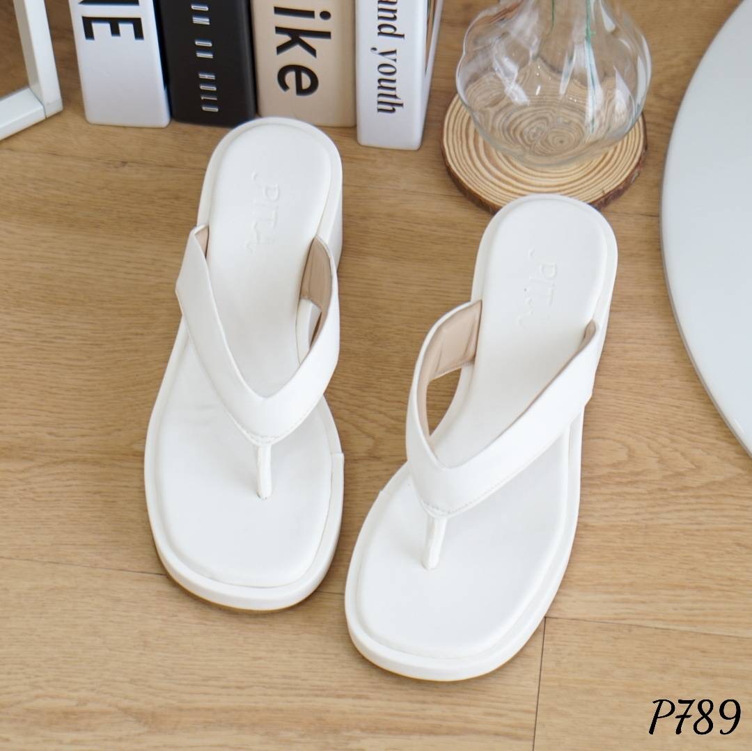 พร้อมส่ง ที่สุดของความนิ่ม ต้องคู่นี้เลยค๊า รองเท้าเสริมส้น ความสูง2นิ้ว เสริมหน้า1นิ้ว ความสูงพอดีมากๆ ใส่สวย ขาเรียว เดินสบาย งานทำจากหนังpuคุณภาพดี สัมผัสนิ่ม เท่านั้นยังไม่พอ บริเวณสายด้านใน บุนวมเสริม เพิ่มความยืดหยุ่น เวลาใส่เดินคือ นุ่มมากก ใส่เดิน