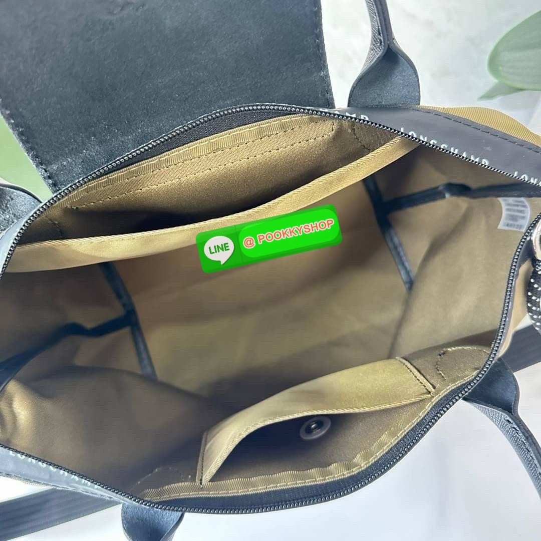 LONGCHAMP LE PLIAGE ENERGY MEDIUM HANDBAG 🔖กระเป๋าสะพายไหล่/ถือ คอลเลคชั่นใหม่สไตล์เรียบหรู ขนาดกลางจุของได้เยอะ