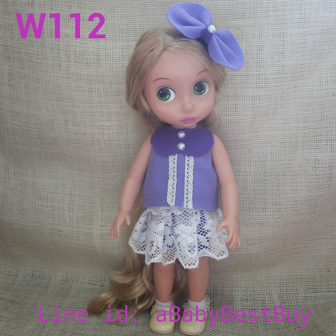 W112 เสื้อผ้าตุ๊กตา- Disney Animators' Collection Doll - 16'' (พร้อมส่่ง))