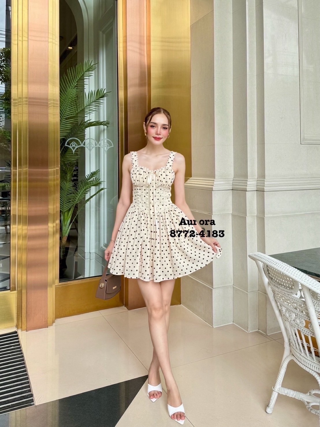 เดรสแฟชั่น เดรสลวดลายจุด.dottสวยหวาน สวยเกร๋หรูหราจึ้งใจ!!