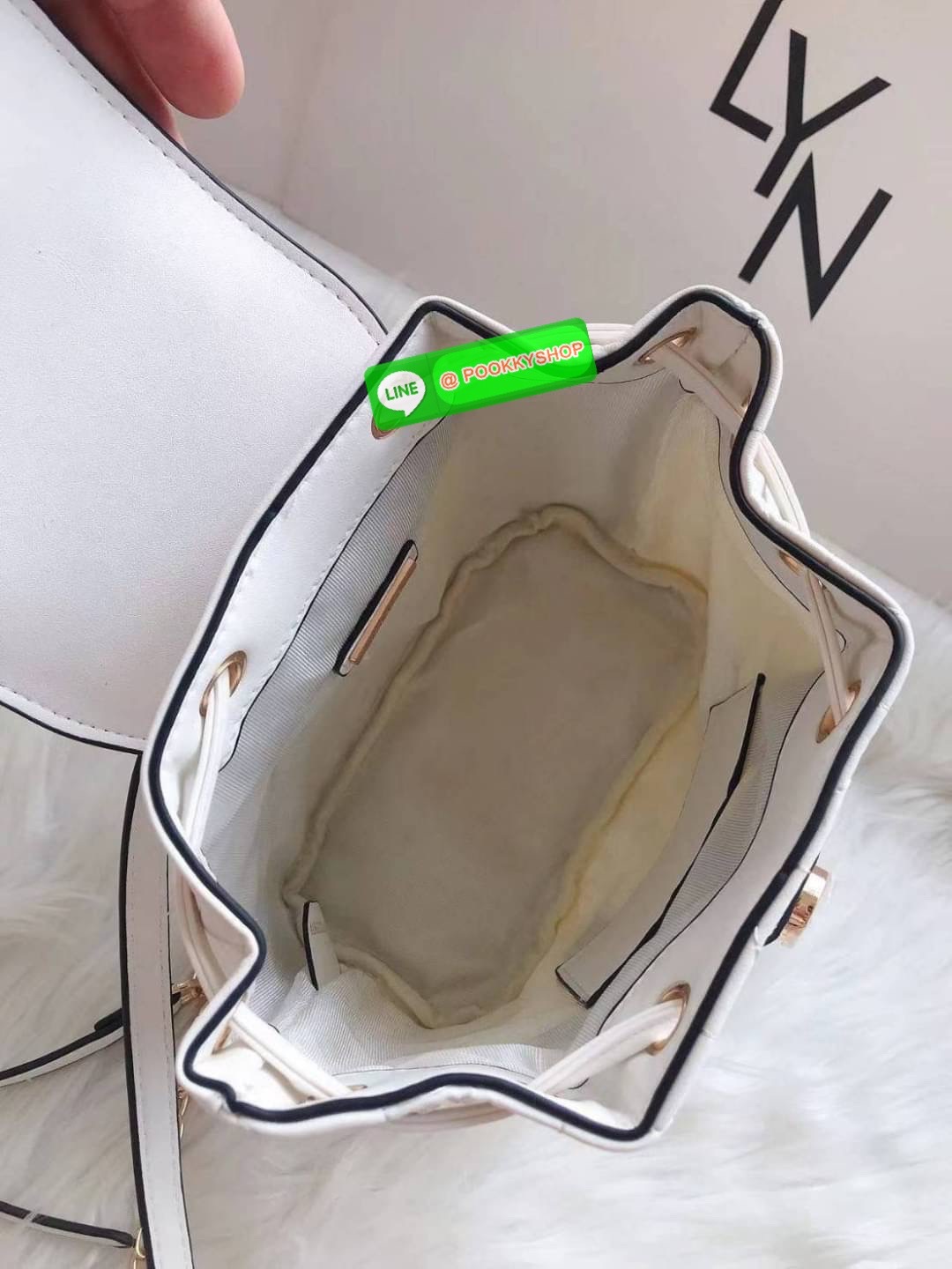 กระเป๋า Lyn เป็นเป้ได้ สะพายข้างได้ คอลเลคชั่นใหม่ งานแท้Outlet