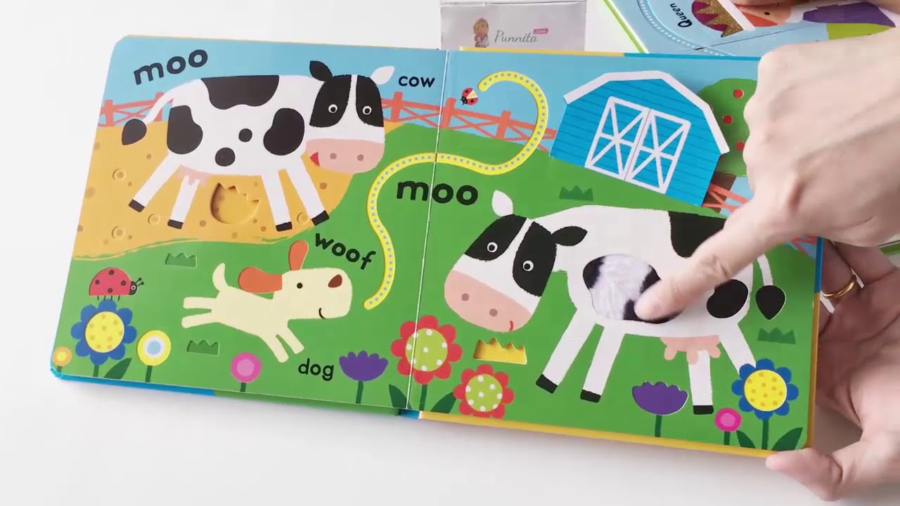 Dickens My First Touch-and-Feel Lift-the-Flap Book หนังสือภาษาอังกฤษบอร์ดบุ้ค แผ่นภาพเปิดปิด