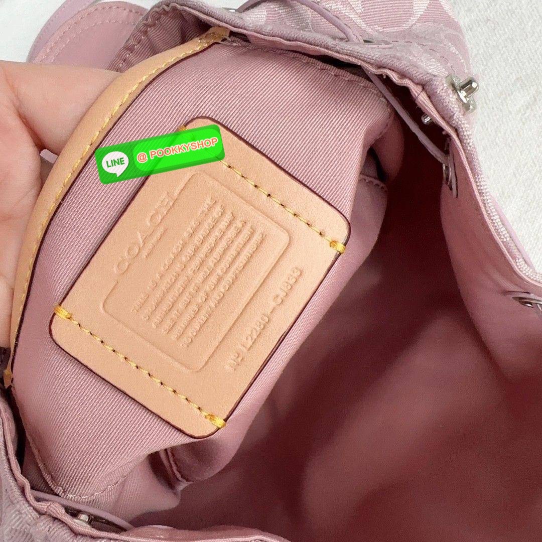 Coach Riya Backpack 21 Women Backpacks Shoulder Bag with Full Set of Coach Package