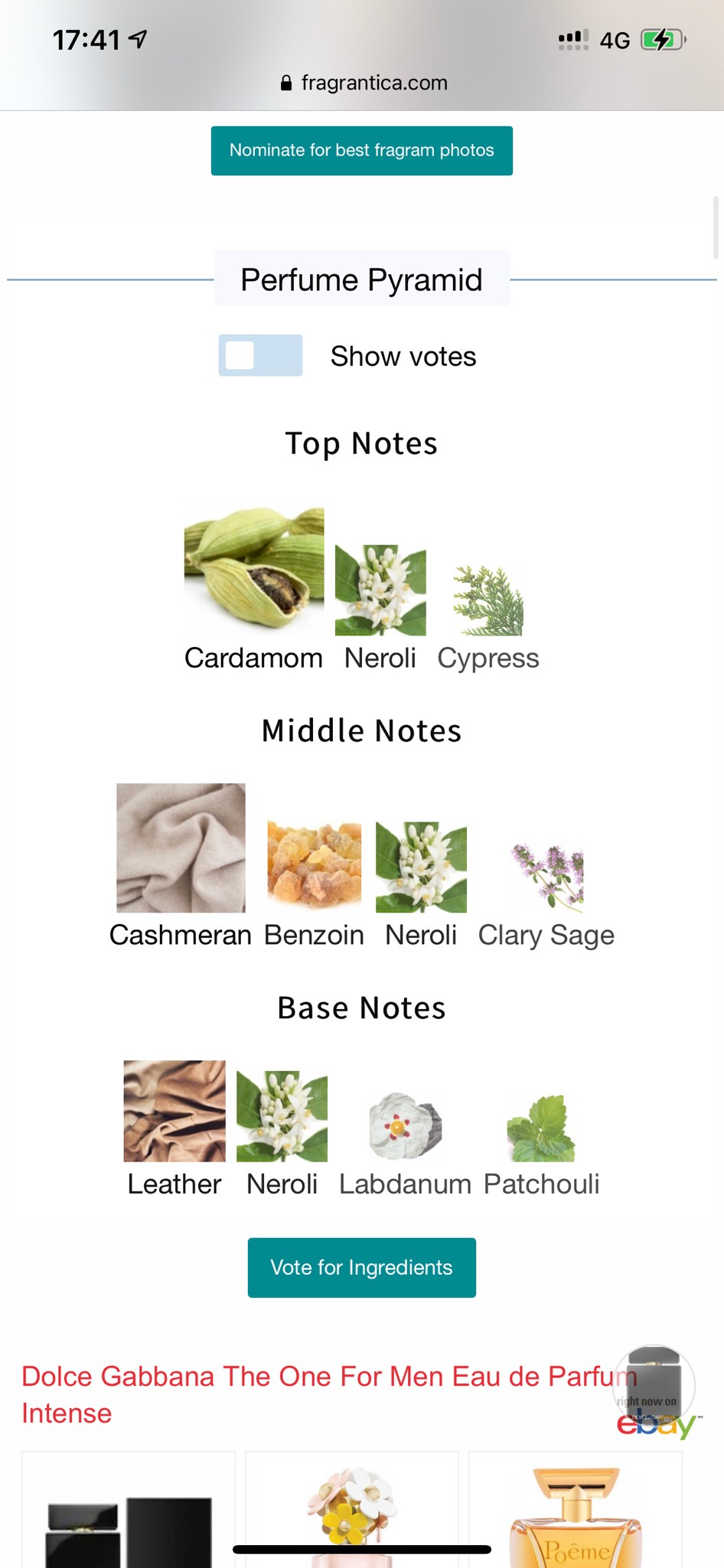 น้ำหอม D&G The One For Men EDP INTENSE 100ml