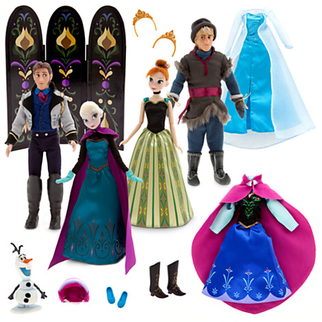 z Frozen Deluxe Doll Gift Set ของแท้ นำเข้าจากอเมริกา