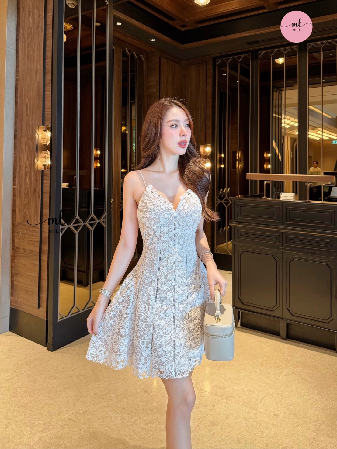 เดรสแฟชั่น เดรสลูกไม้ตัวนี้คือความเจ้าหญิงสุดดด! ใส่แล้วสวยละมุนขั้นสุด