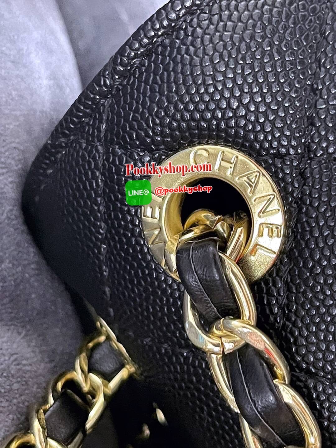 Chanel Backpack Caviar Small SIZE AND FIT