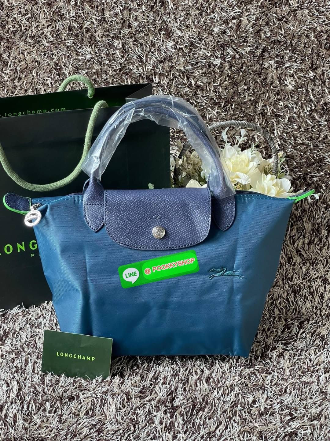 ðLongchamp LE PLIAGE GREEN Top handle bag S āļāļĢāļ°āđāļāđāļēāļāļ·āļāđāļāļāļīāđāļ§āđāļāļāļĩāđāļĄāļĩāļāđāļģāļŦāļāļąāļāđāļāļēāļāļĒāđāļēāļāđāļŦāļĨāļ·āļāđāļāļ·āđāļ āđāļāļāđāļāđāļāļāđāļ§āļĒāļĨāļēāļĒāđāļŠāđāļāļŠāļ°āļāļēāļāļāļēāđāļāļāļāļĨāļēāļŠāļŠāļīāļāđāļĨāļ°āļŠāļąāļĄāļāļąāļŠāļāļĩāđāđāļāđāļāļāļđāđāļŦāļāļīāļ āļāļĢāļ°āđāļāđāļēāđāļāļāļĩāđāļŠāļēāļĄāļēāļĢāļāļāļ·āļāļāđāļ§āļĒāļĄāļ·āļāļŦāļĢāļ·āļāļāļąāļāđāļāđāļāļŦāļāļąāļāļŠāļ·āļāļāļāļāđāļāļāđāļāđāđāļāļāļĢāļīāļāļāļēāļāđāļ§āļĒāļŦāļđāļāļąāļāļāļąāđāļāļŠāļāļāļāđāļēāļāđāļĨāļ°āļāļąāļ§āļĨāđāļāļāđāļ
