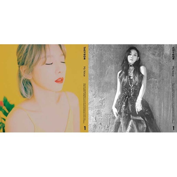 GIRLS GENERATION TAEYEON VOL 1 ALBUM - MY VOICE (Random Ver)