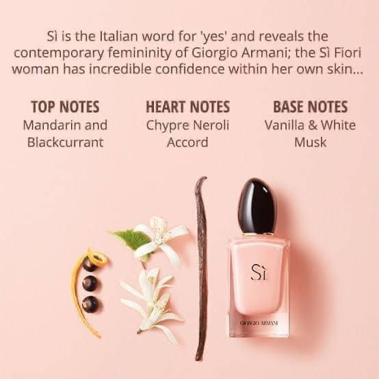 น้ำหอม Armani Si Fiori EDP ชมพู