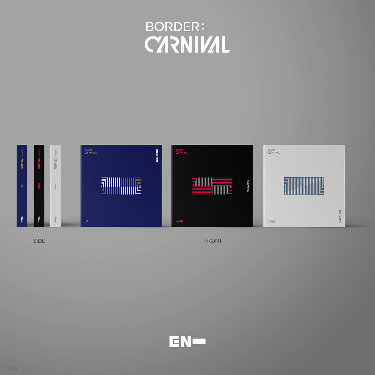 ENHYPEN 2nd Mini Album - BORDER : CARNIVAL (Random Ver.)