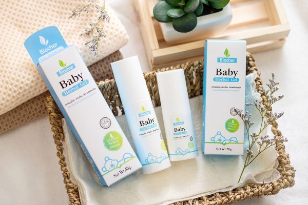 Biocher Baby Herbal Gel มหาหิงค์ เจลสมุนไพร อ่อนโยน ปลอดภัยต่อผิว