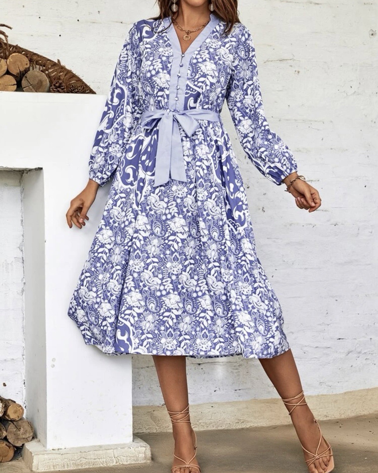 ::: sweet blue day dress ::: ชุดเดรสสีฟ้าโทนอ่อน ใส่วันแม่สวยๆ คู่กันแม่ลูกได้เก๋ๆ ทรงเรียบร้อย ลายผ้าดูวัยรุ่น ใส่คู่ได้ทั้งคุณแม่และคุณลูกเลยค่า