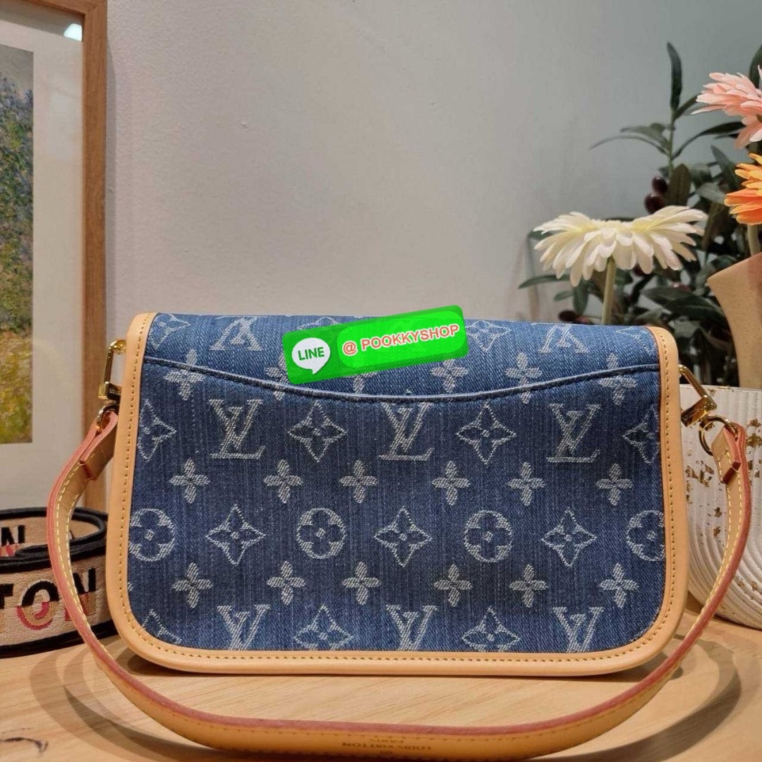 LV diane monogram denim bag 🔆 Details กระเป๋ามัลติฟังก์ชั่นสุดคุ้มจากเคาน์เตอร์ dutyfree ดีไซน์ใหม่ ออกมาได้น่ารักน่าใช้มากๆ สียีนส์สวยมีเสน่ห์