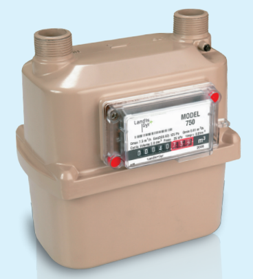 มิเตอร์แก๊ส AMPY EMAIL METER 3/4"