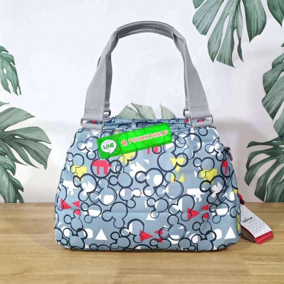 KIPLING ELISE HANDBAG กระเป๋าถือและสะพายไหล่ วัสดุ Polyester 100% ขนาดกำลังพอดี จุของได้มาก มีหูจับสองสาย ถือสะดวก น้ำหนักเบา มีช่องซิป ด้านหน้า ช่อง กระเป๋าหลักเปิด-ปิดด้วยซิป มี3 ช่องว่างใส่ของได้จุมากๆ ใส่มือถือได้ กระเป๋าสตางค์ใบยาว และ เครื่องสำอางค์