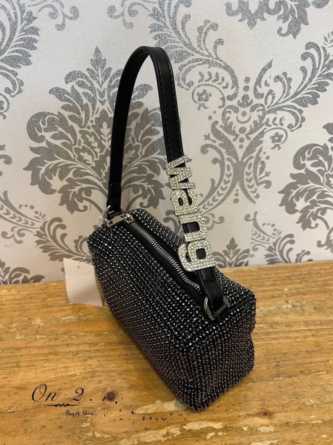 🔥💯 New Arrival 💯🔥 Crystal “WANG” with Crossbody Bag