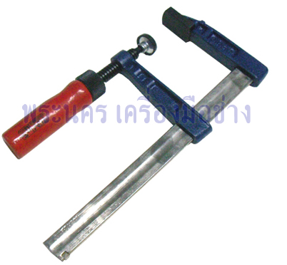 ปากกาอัดไม้ STD ตัว F (F Clamp, เอฟแคลมป์, อย่างดีก้านหนา)
