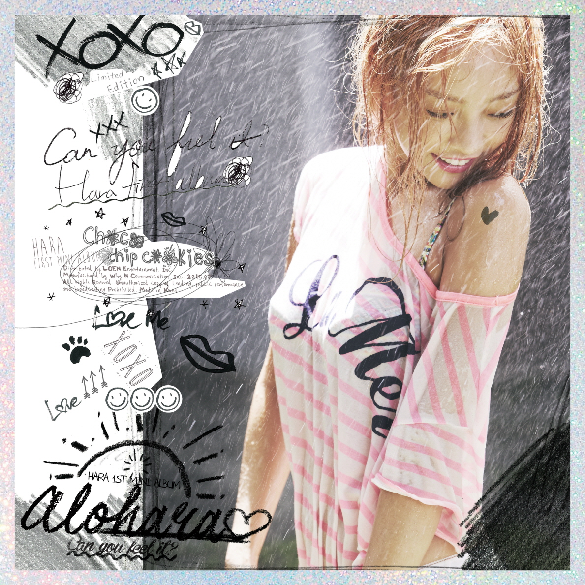 KARA HARA 1ST MINI ALBUM - ALOHARA (CAN YOU FEEL IT?) CD + POSTER [LIMITED]