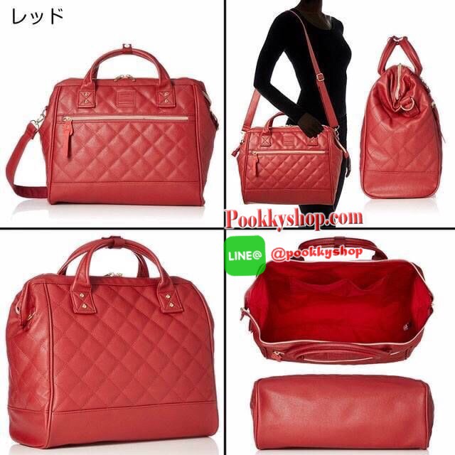ANELLO (AH-H1862) QUILTING MOUTHPIECE 2-WAY SHOULDER BAG คอลเลคชั่นใหม่จากanello รุ่นคลาสสิค ที่ตัวกระเป๋าบุหนังpuด้วยหนังลายตารางนูนทั้งใบ ดูมีดีเทล ปากกระเป๋ายังคงมีโครงเป็นเอกลักษณ์ จะใส่โน้ตบุ้ค หรือเอกสาร สัมภาระต่างๆได้เยอะ มีช่องซิปใช้งานที่ด้านหน้