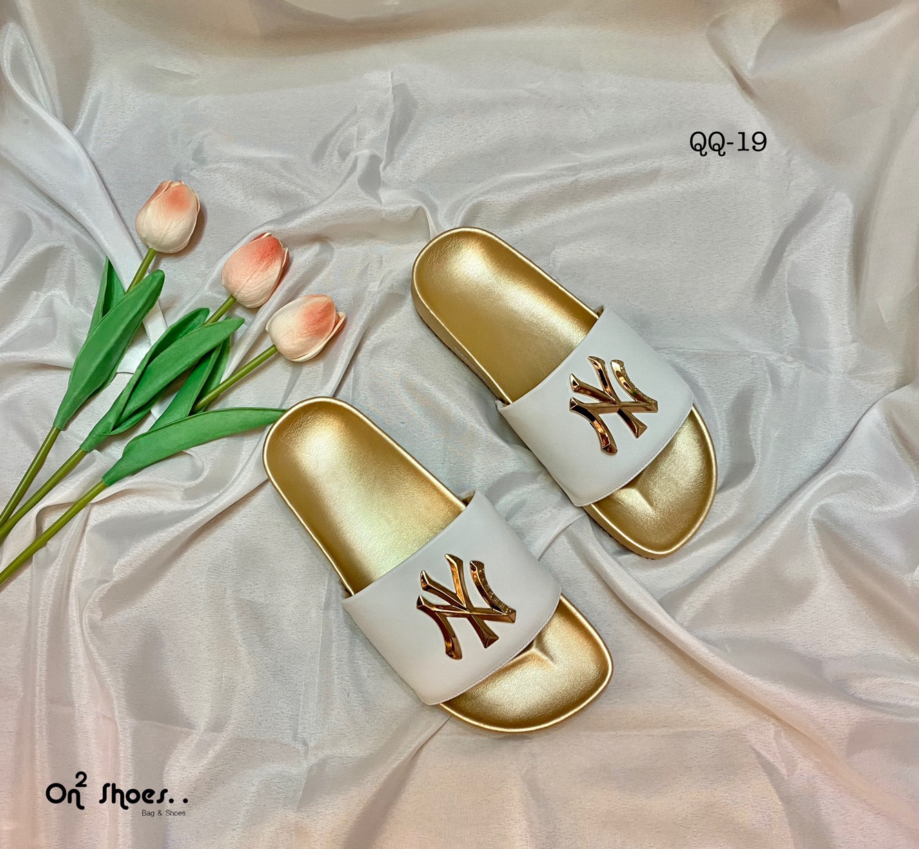 NY Sandals เข้าแล้วค่าาา💕พาสเทลที่รัก คอลใหม่ล่าสุด จากแบรนด์ New Yankees บอกเรยช้าอด น่ารักมากกกกกกก นิ่มมากกกกกก งานสวยน่าใส่มาก