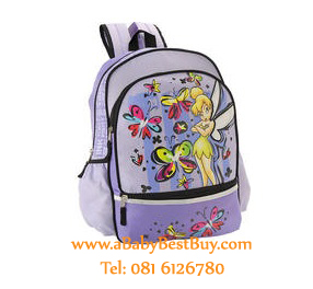 ฮ Tinker bell - Disney Fairies 16” Backpack (พร้อมส่ง) ของแท้ นำเข้าจากอเมริกา