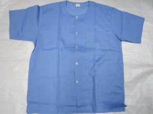 รหัส R1 : เสื้อแม่ค้าลายผ้าออฟฟอร์ตสก็อตเสื้อผ้าป่านกุยเฮง
