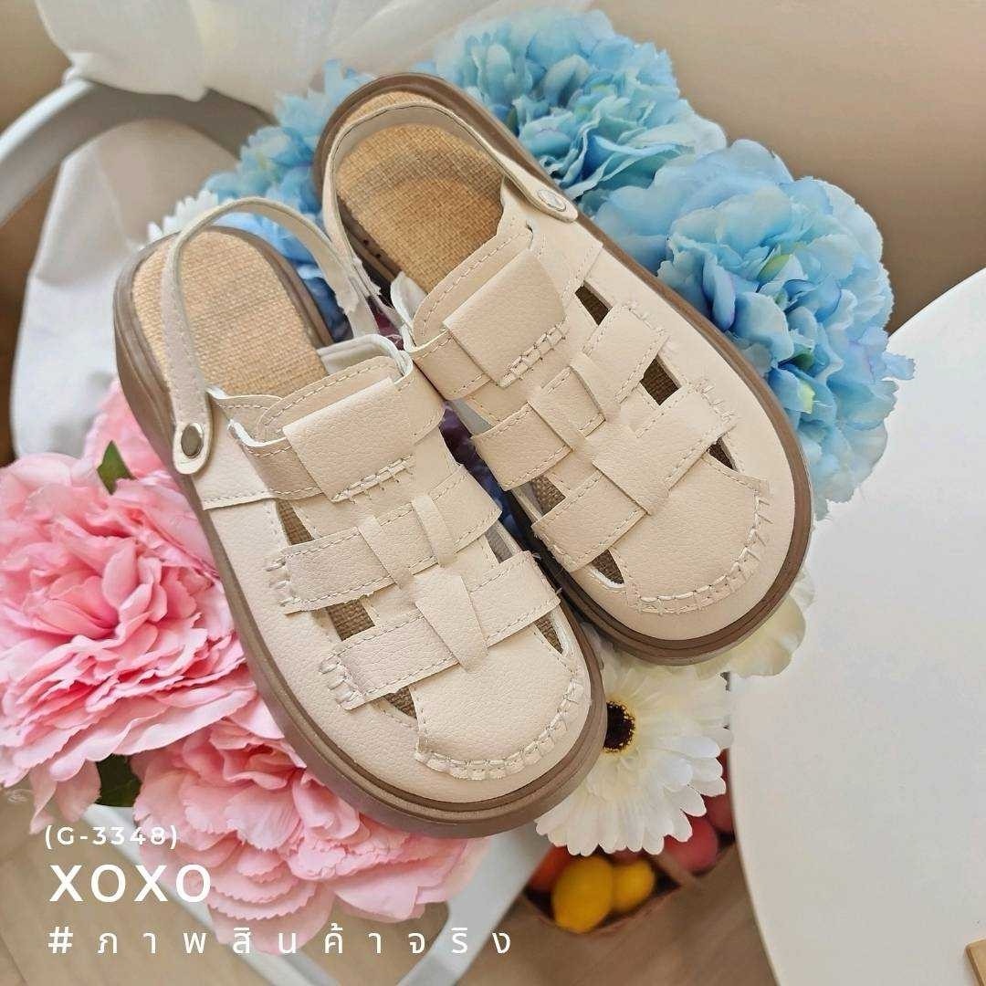 สินค้าพร้อมส่ง งานสวม สไตล์วินเทจ บอกเลยคำเดียว ว่าจึ้งมากกก วัสดุหนัง PU สานทับ สามารถใส่เป็นแตะสวม สายคาดสามารถหมุดกลับมาเป็นสายรัดได้ ส้นเสมอไม่เขย่ง ใส่สบายมากหน้ากว้าง