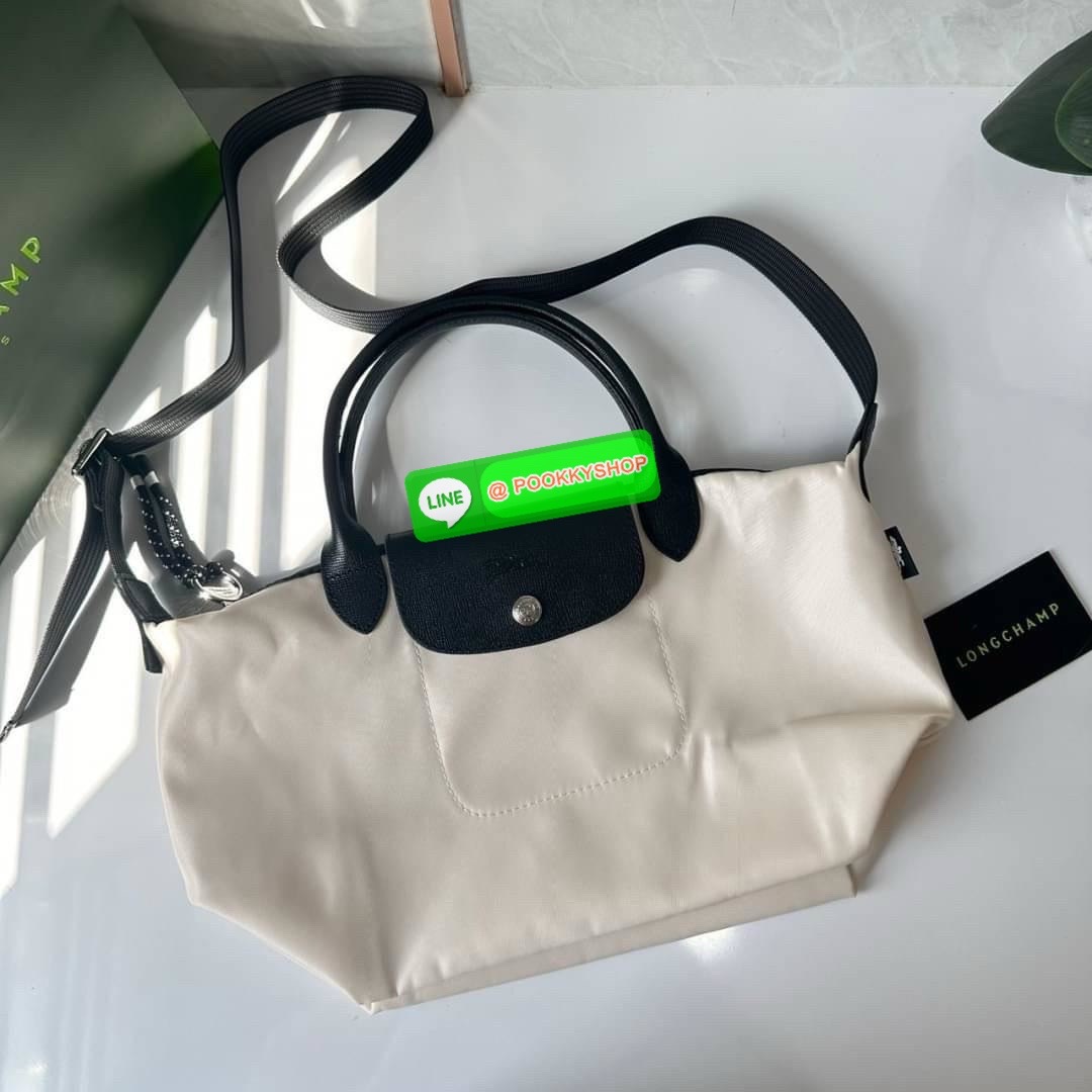 LONGCHAMP LE PLIAGE ENERGY MEDIUM HANDBAG 🔖กระเป๋าสะพายไหล่/ถือ คอลเลคชั่นใหม่สไตล์เรียบหรู ขนาดกลางจุของได้เยอะ