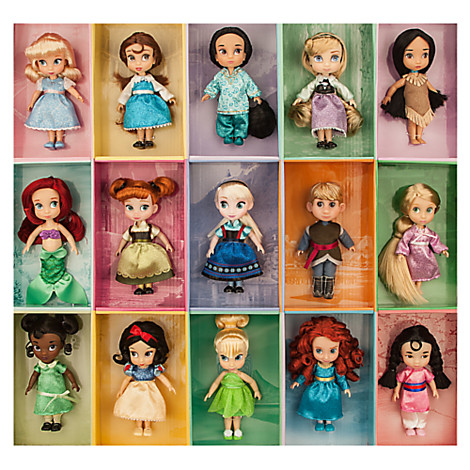 z Disney Animators' Collection Mini Doll Gift Set - 5''