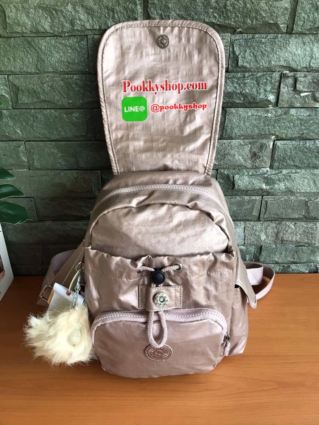 🚚 พร้อมส่ง 🚚 Kipling City Pack Mini Backpack รุ่น K12671 จาก Mayday collection วัสดุ Polyamide100% กันน้ำ แบ่งเป็น 3 ช่องการใช้งาน