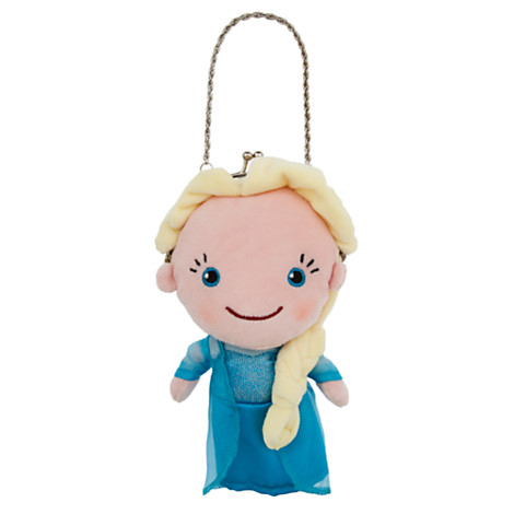 ฮ Plush Purse Elsa - Frozen from Disney USA ของแท้100% จากอเมริกา กระเป๋าตุ๊กตา ปากปิ๊กแป็ก มีสายโซ่ น่ารักน่าใช้มากๆ