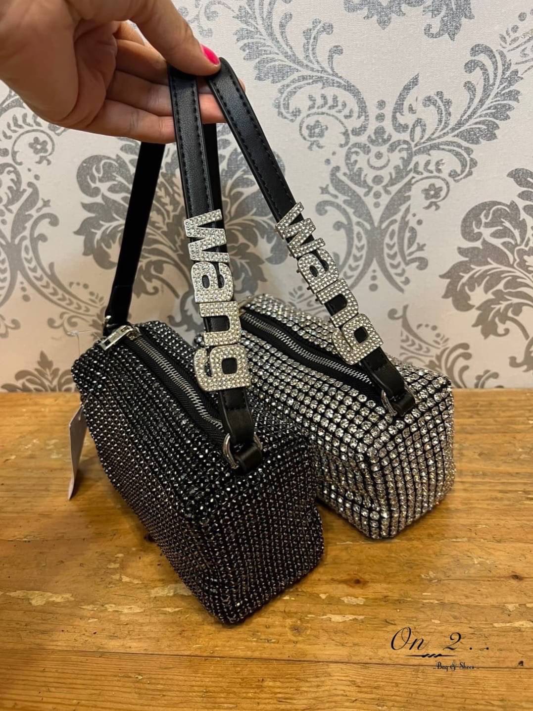 🔥💯 New Arrival 💯🔥 Crystal “WANG” with Crossbody Bag