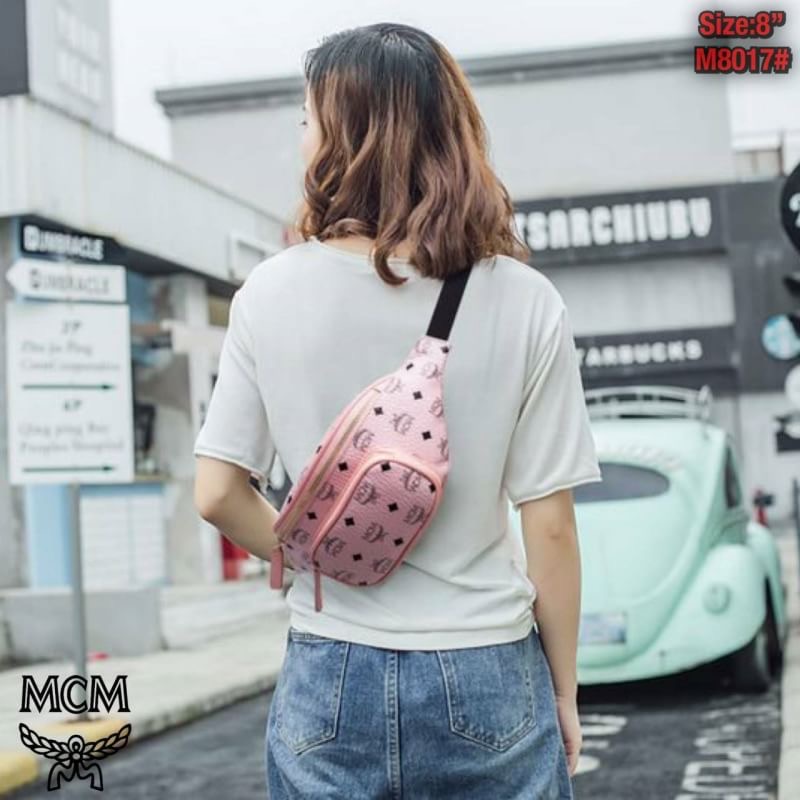 กระเป๋าคาดอก คาดเอว MCM งานพรีเมี่ยม ปั้มครบ พร้อมถุงผ้า