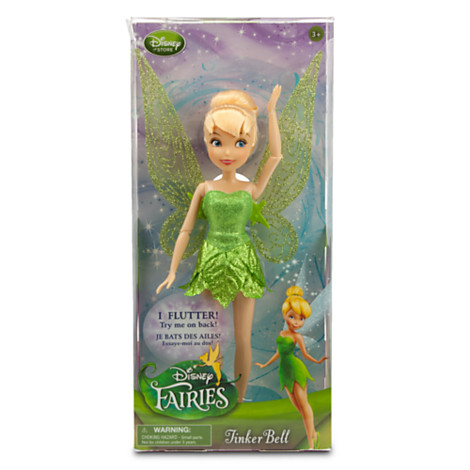 z Tinker Bell Disney Fairies Doll - 10''