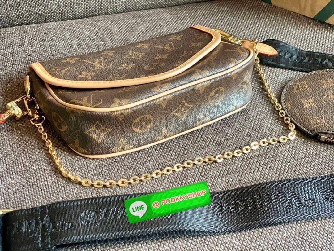 💥LIMITED EDITION LV PREMIUM GIFT LV MULTI POCHETTE ACCESSORIES 💥พร้อมส่งที่ไทย รุ่นหายากมากๆ สุดคุ้ม!! สินค้าพรีเมี่ยมกิ๊ฟ ตปท. ✔️กระเป๋าวัสดุหนังแท้อย่างดี ที่รังสรรค์ออกแบบให้สะพายข้างได้;หรือเปลี่ยนสายเป็นหิ้วหรือคล้องไหล่ได้