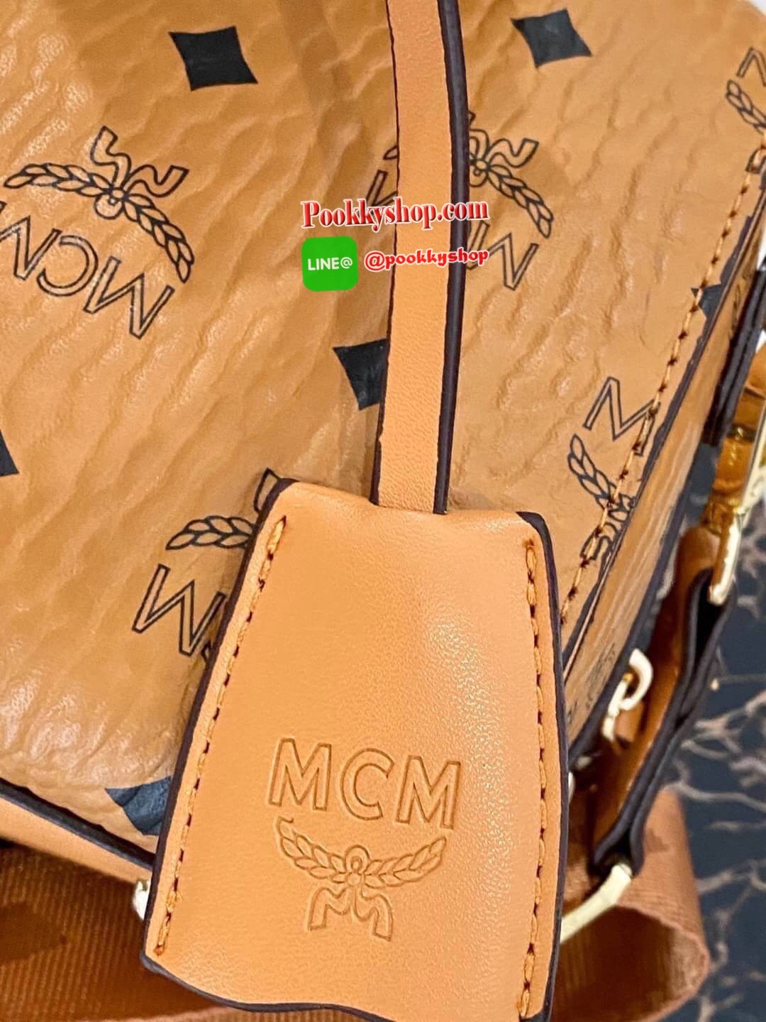 กระเป๋าทรงหมอนMCM หนังแกะแท้ทั้งใบค่ะ