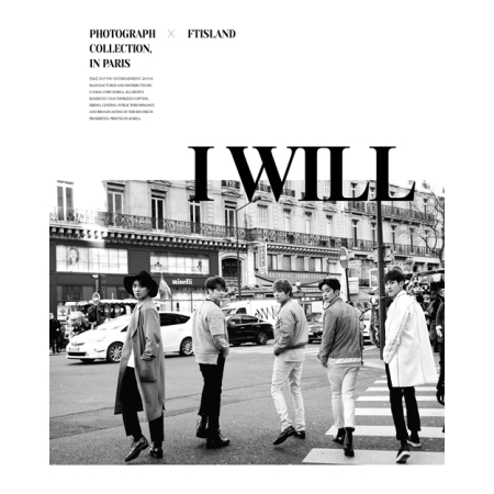 FTISLAND 5TH ALBUM - I WILL (SPECIAL VER.) CD + POSTER