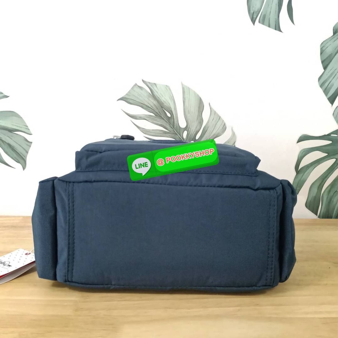 KIPLING Square Handbag & Shoulder bag กระเป๋าถือหรือสะพายข้าง ขนาดกลาง วัสดุ Polyester 100%