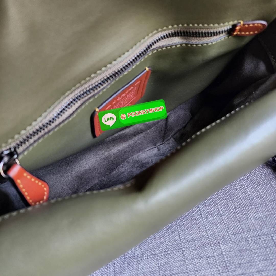 COACH Pillow Madison Shoulder Bag With Quilting (COACH C8560) สวยหรูมงลงมากแม๊ กระเป๋าสะพายข้าง คอสบอดี้ หรือสะพายไหล่คู่ สายโซ่สวยหรู วัสดุหนังแท้นิ่มมือ สัมผัสแล้วรับรองหลงเลยคะ ตัวล็อคแบบ Turnlock มีซับในผ้า ภายในช่องโล่ง มีช่องซิปแยก ด้านหลังกระเป๋ามี