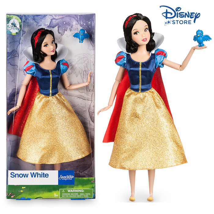 ฮ Snow White Classic Doll with Bluebird Figure - 12'' ของแท้ นำเข้าจากอเมริกา