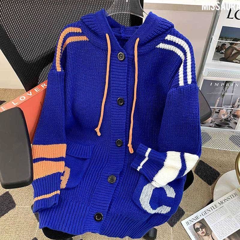 Detail : เสื้อคลุมไหมพรมงานมีhoodสวยผ้าดีนิ่ม